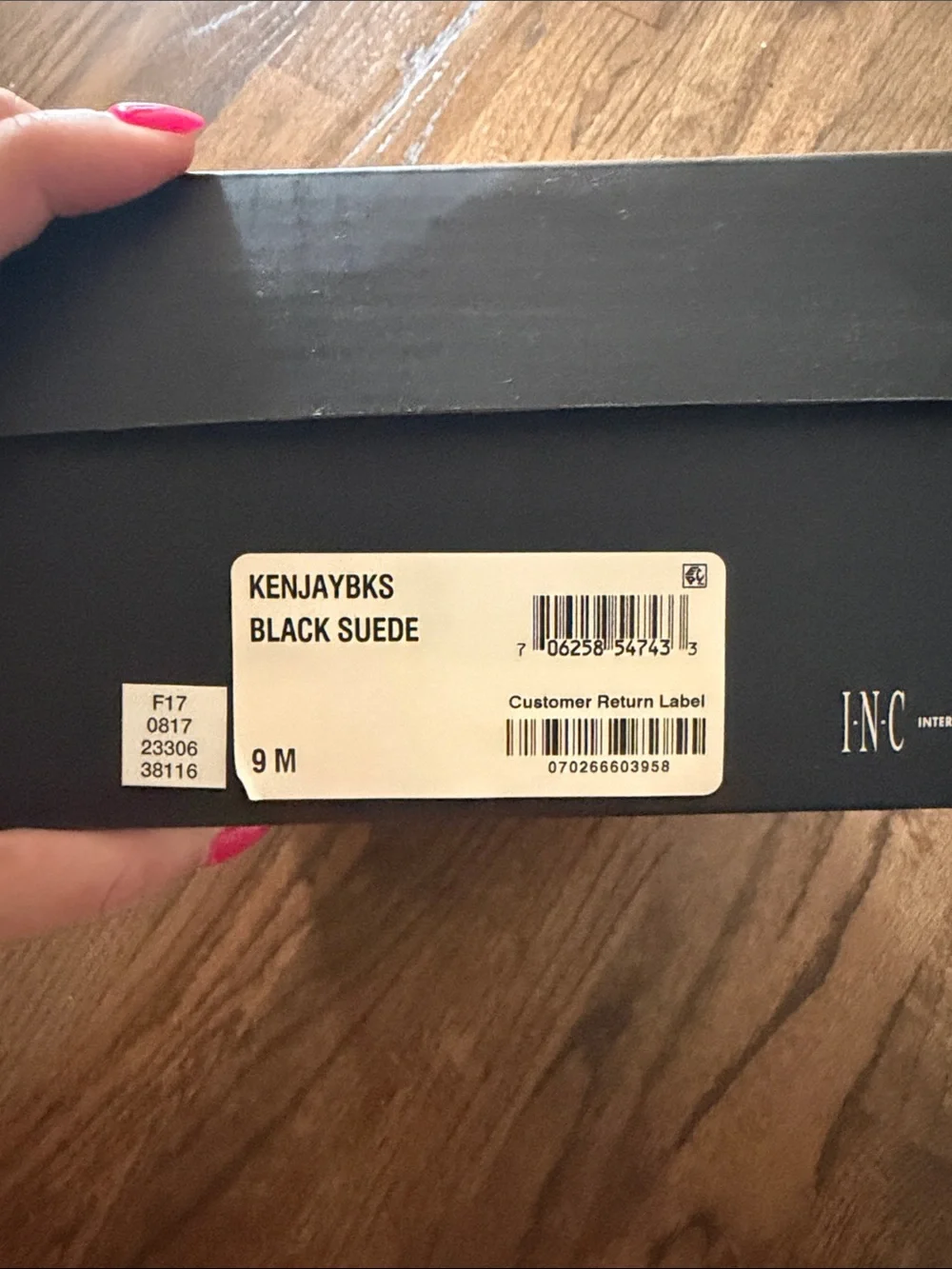 INC International Concepts Black Crystal-Embellished Pointed D'Orsay Heels